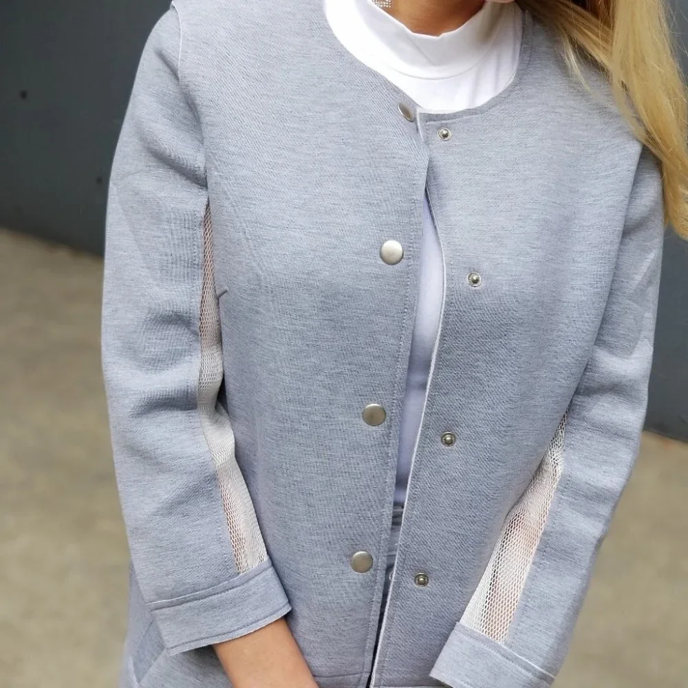 Gray Jacket Structured - Picture 2 of 5